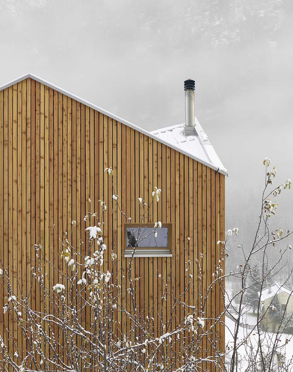 Architecture in the heart of the Swiss Alps