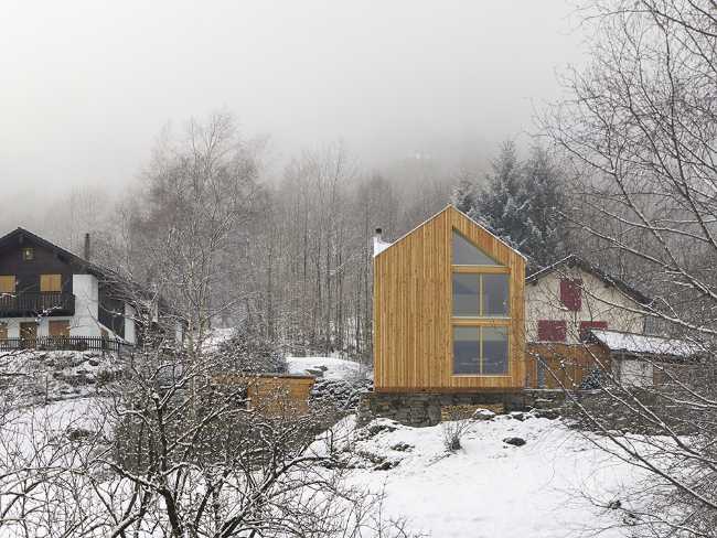Architecture in the heart of the Swiss Alps