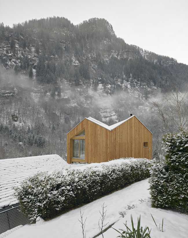 Architecture in the heart of the Swiss Alps