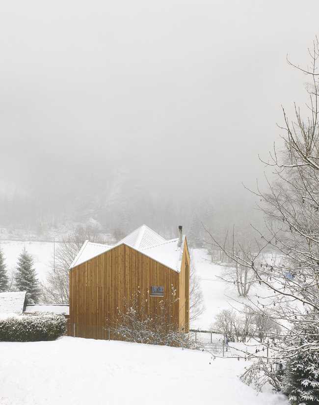 Architecture in the heart of the Swiss Alps