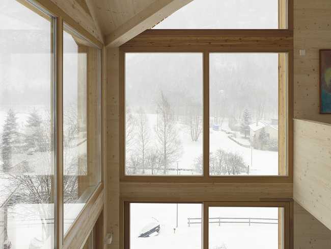 Architecture in the heart of the Swiss Alps
