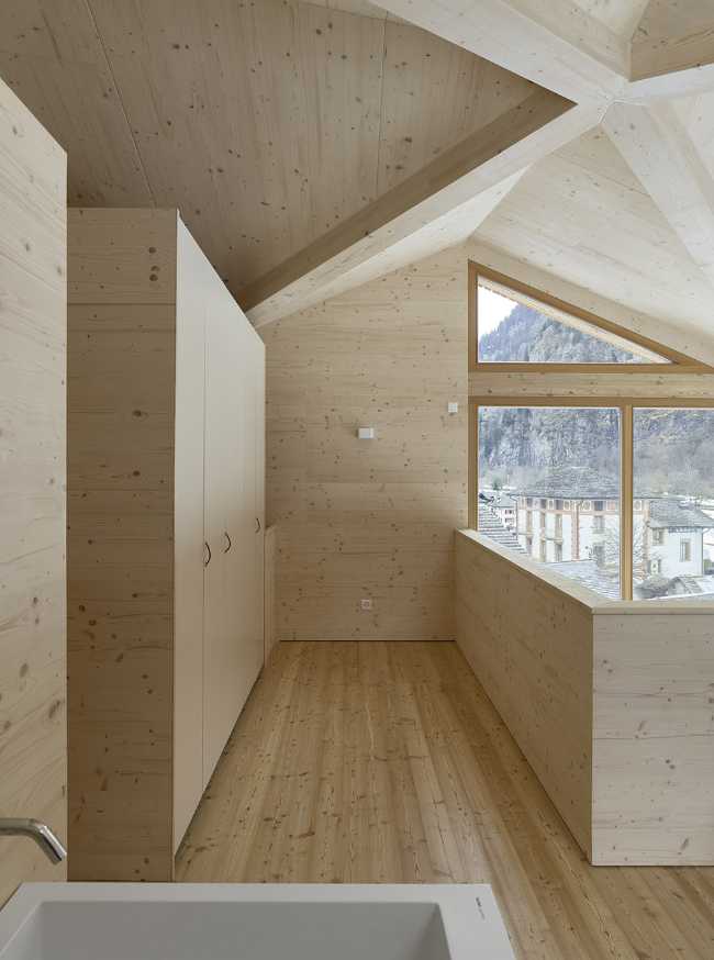 Architecture in the heart of the Swiss Alps