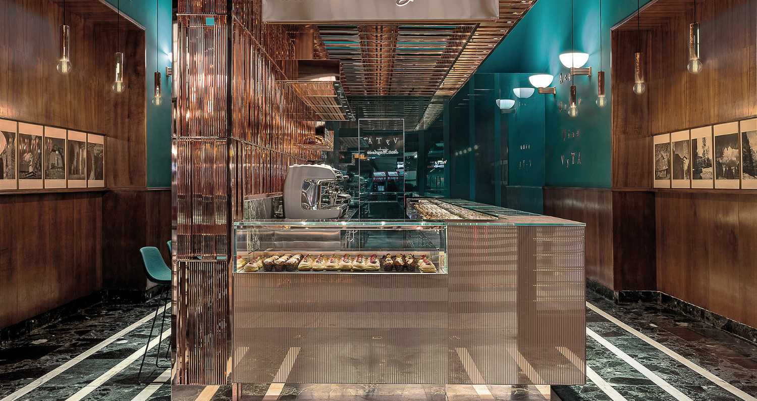 Interno luxury bakery