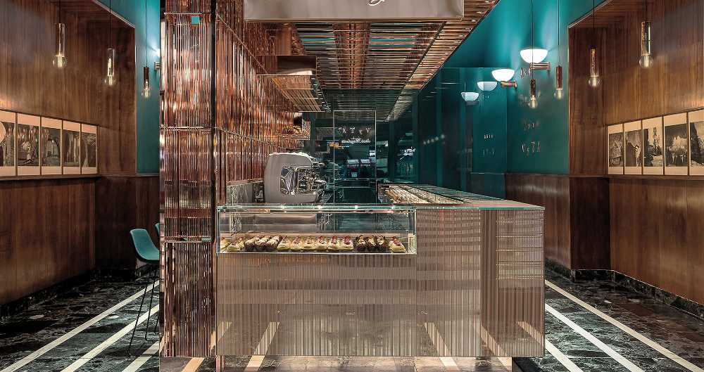 Vyta Santa Margherita in Florence. Luxury bakery inside Santa Maria Novella station