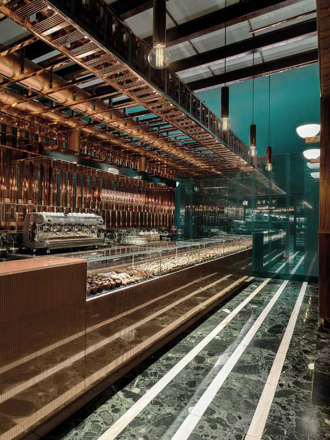 Vyta Santa Margherita in Florence. Luxury bakery inside Santa Maria Novella station