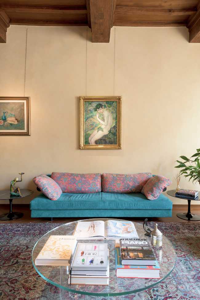 Inhabiting time between versatility and eclecticism. Architect Pierattelli's Florentine home