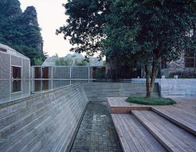 Old sugar mill inspires a project. A resort surrounded by a picturesque natural landscape