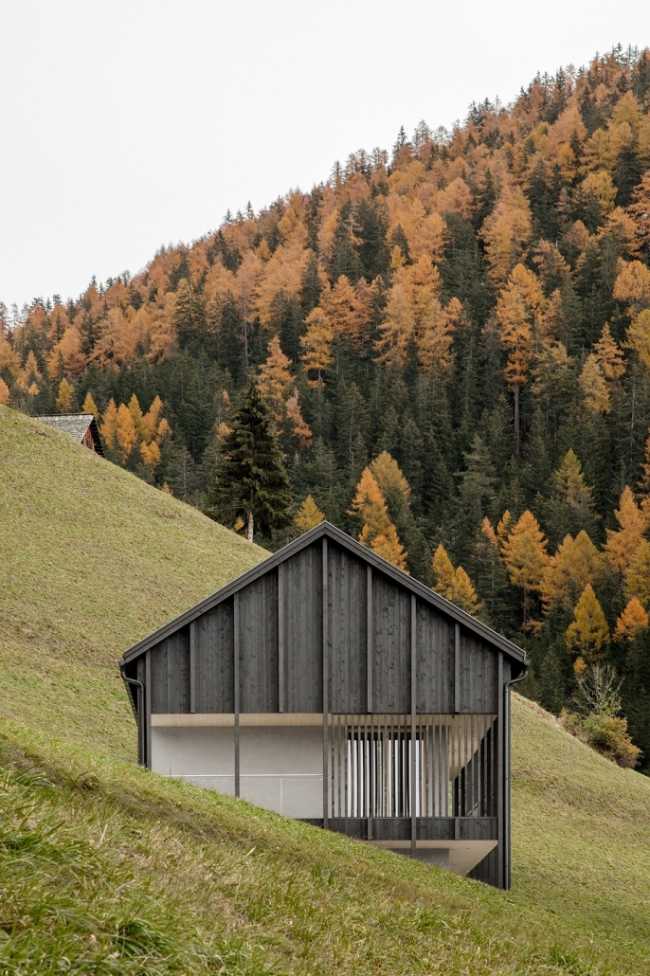 Wooden house in South Tyrol