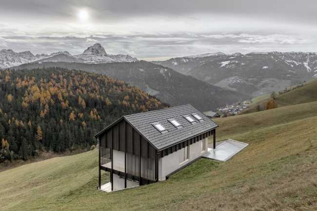 Wooden house in South Tyrol