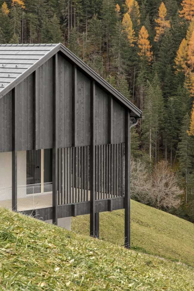 Wooden house in South Tyrol