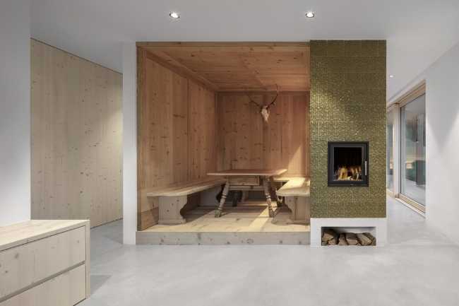 Wooden house in South Tyrol