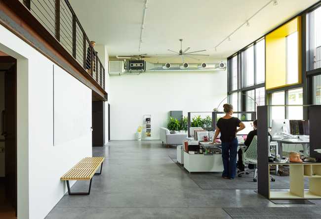 Multi-use building in Seattle. Design like a sliding tile puzzle