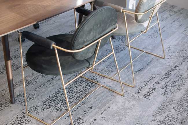 New design for an office in Hong Kong. Luxury workspace with organic shapes