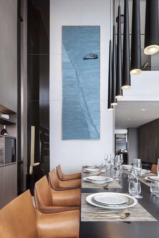 Appartamento con vista sulla baia in cina - tavolo da pranzo